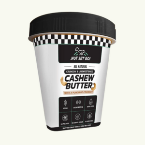 Crunchy Cashew Coconut Butter